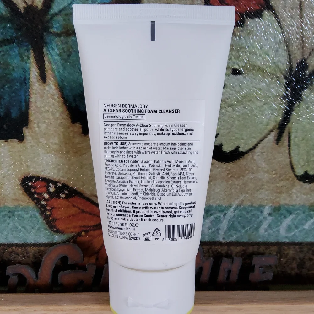 Neogen Dermalogy A-Clear Soothing Foam Cleanser